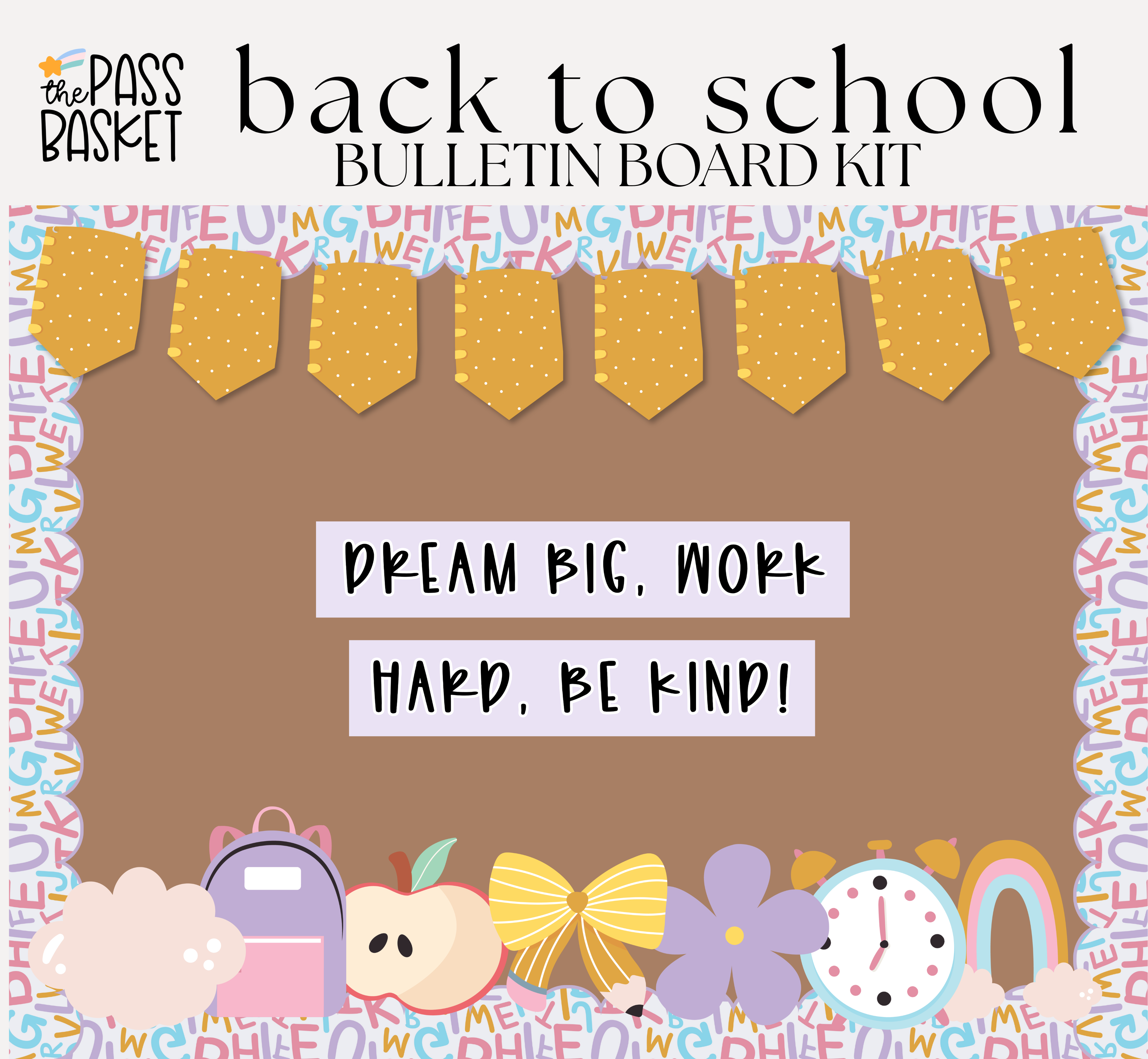 Back to School | Bulletin Board Kit