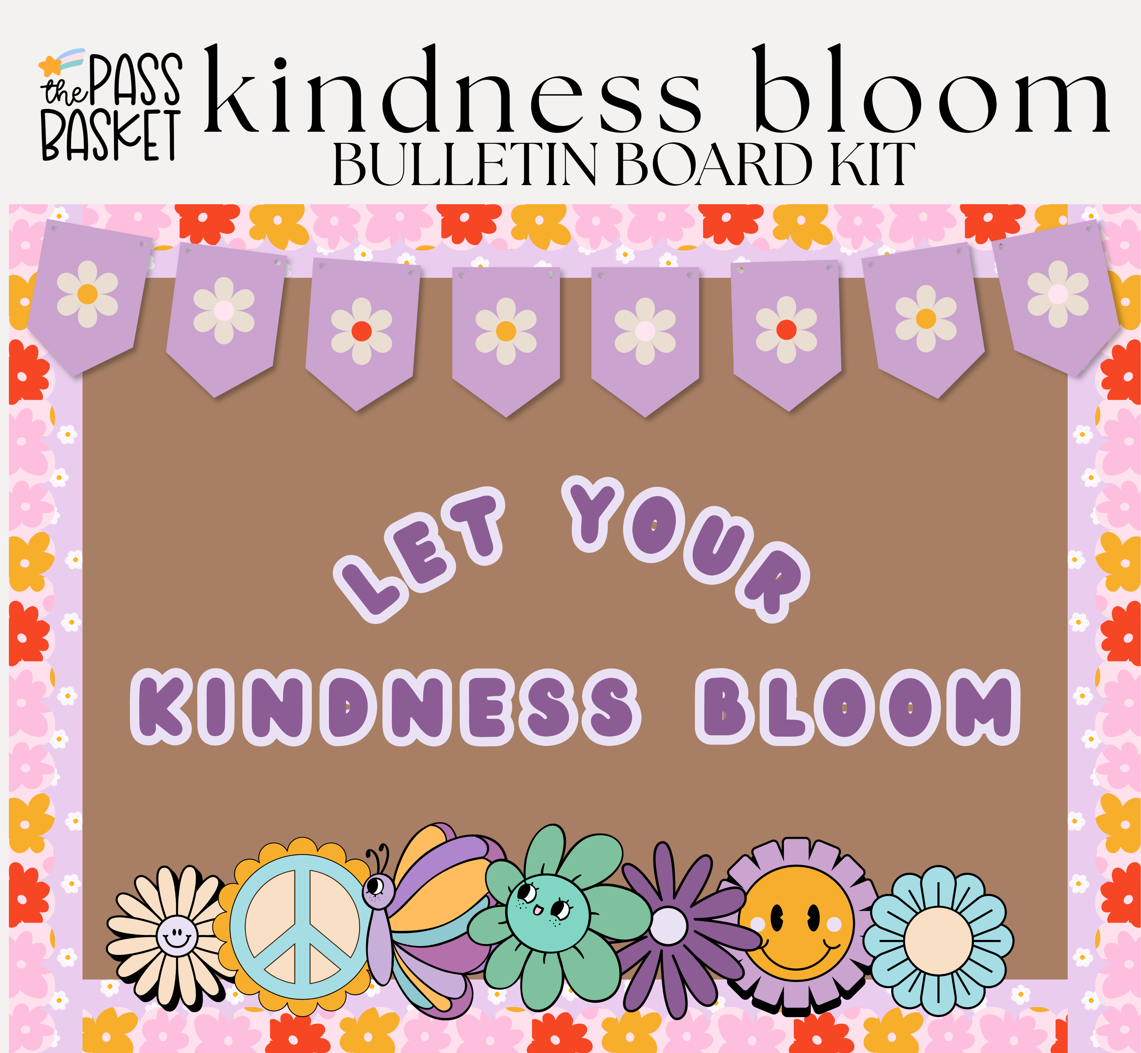 Kindness Bloom | Bulletin Board Kit