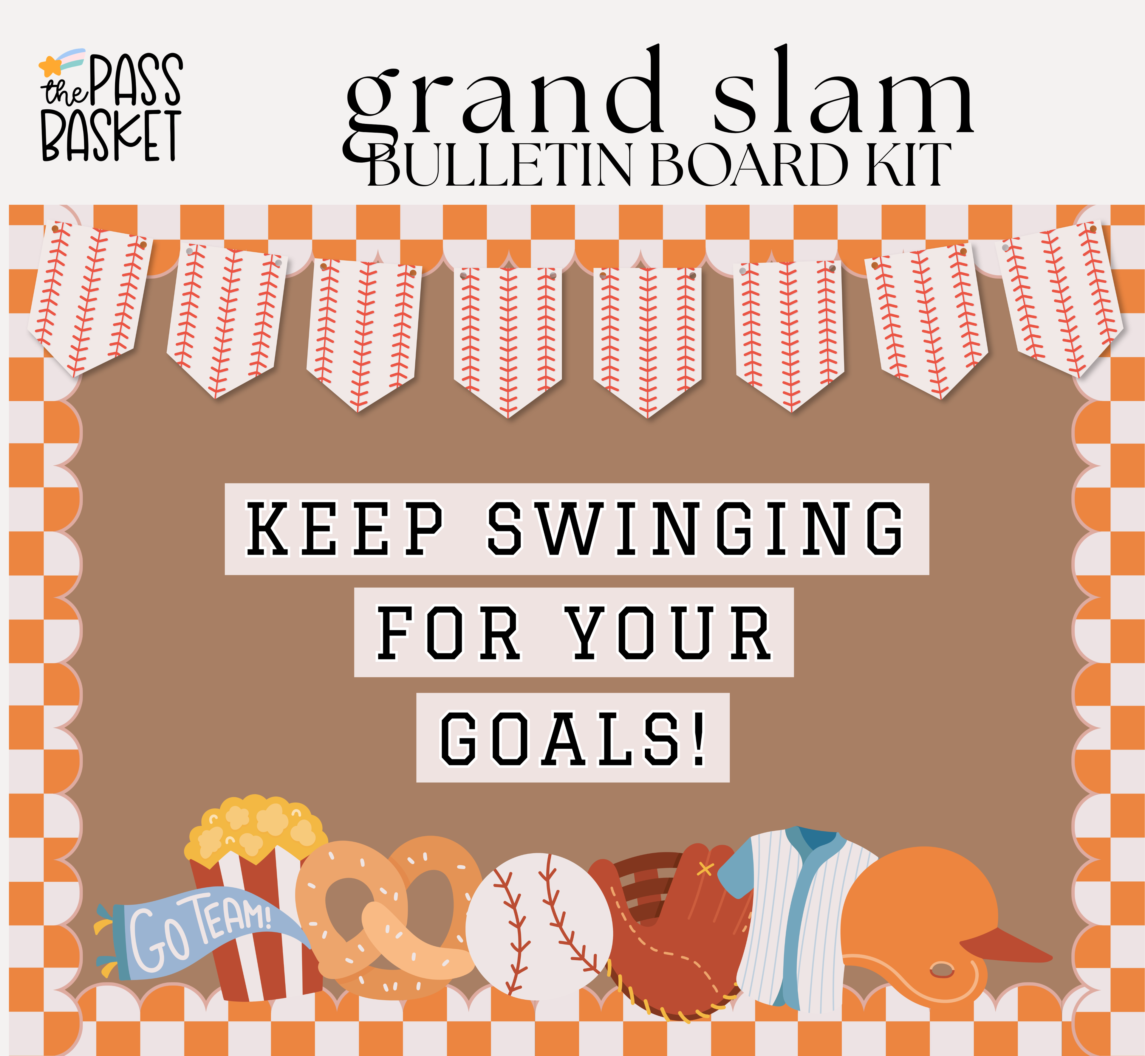 Baseball | Bulletin Board Kit