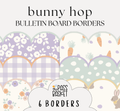 Spring Easter Bunny | Bulletin Board, Desk Strips & Whiteboard
